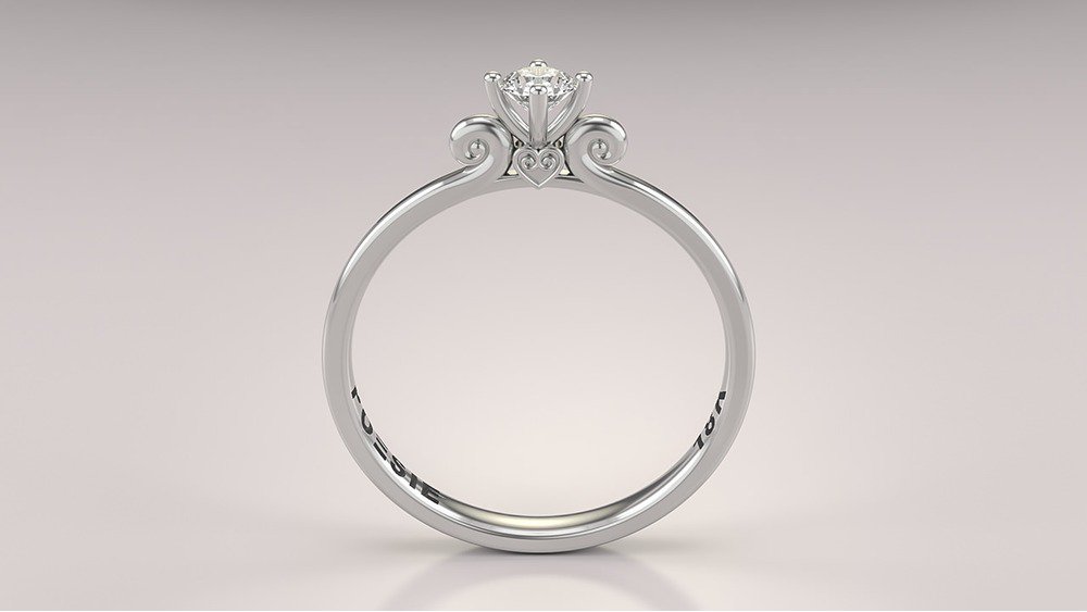 Anel de Noivado Koi I (2)