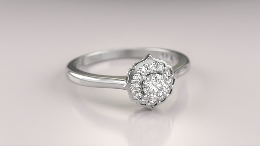 Anel de Noivado Florence I (2)