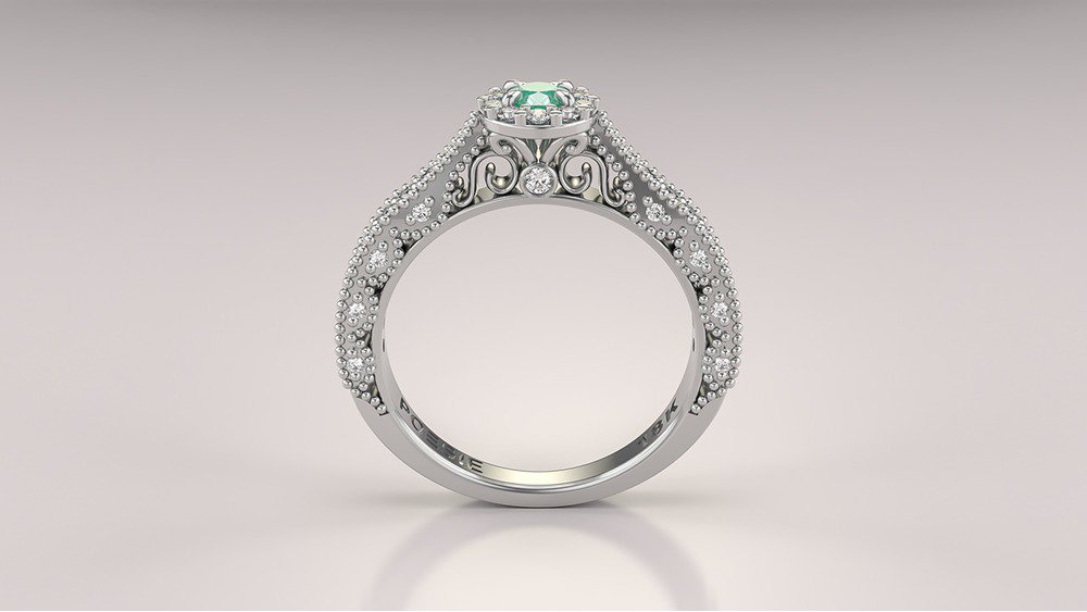 Anel de Noivado Elysian I-Es (2)