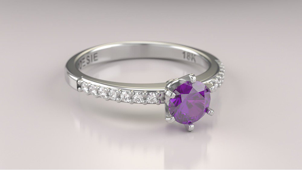 Anel de Noivado Solitaire I-Am (2)