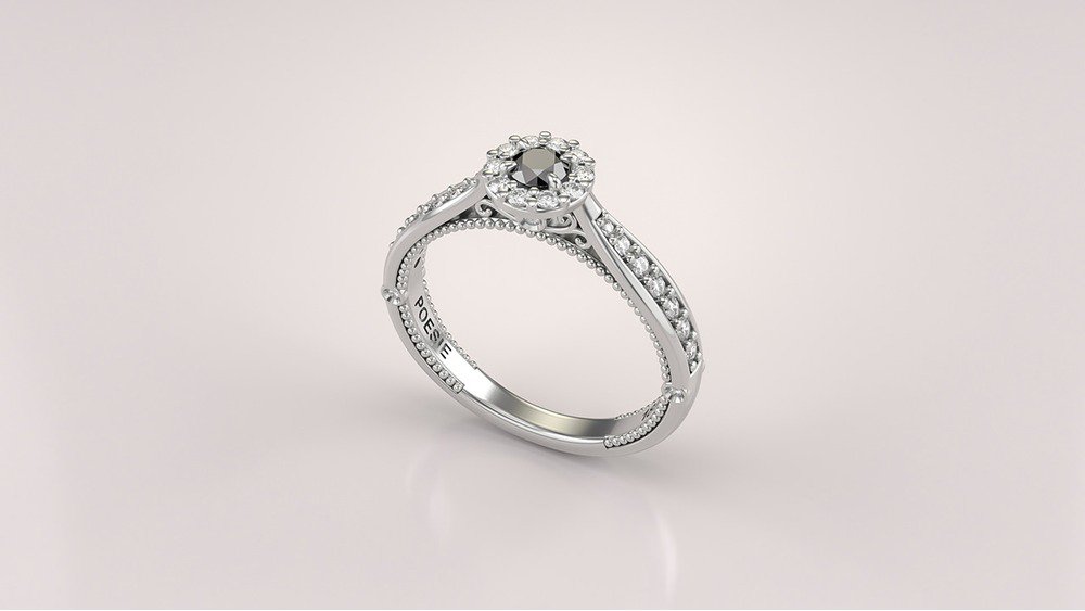  Anel de Noivado Uni Princess I-Dn (1)