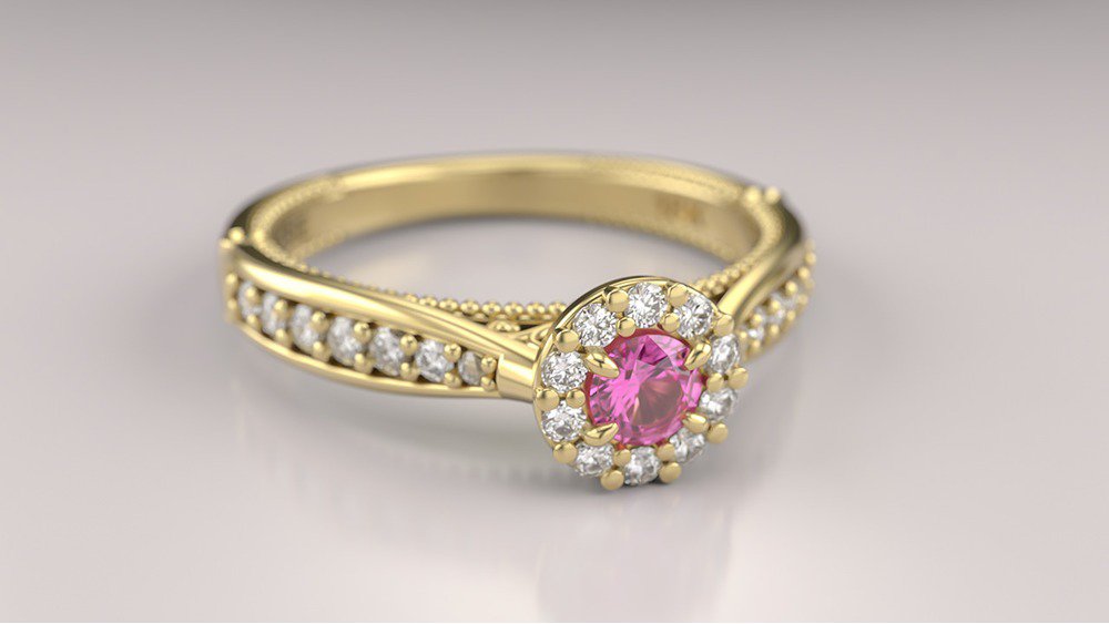 Anel de Noivado Uni Princess II-Sr (3)