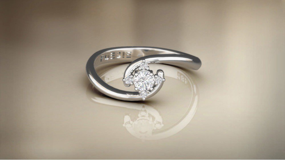 Anel de Noivado Lyra I (1)