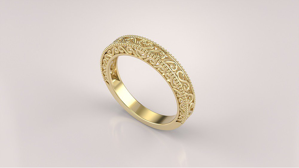 Aliança Antique II (1)