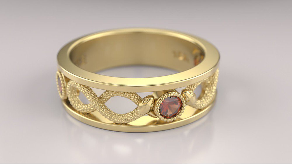 Anel de Formatura de Odontologia Serpens II (2)