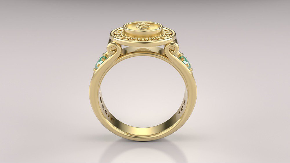 Anel de Formatura de Medicina Sinete II (2)