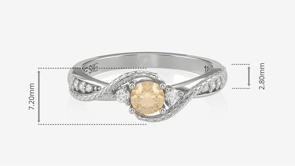 Anel de Formatura de Farmácia Gran Angitia I (medidas) 