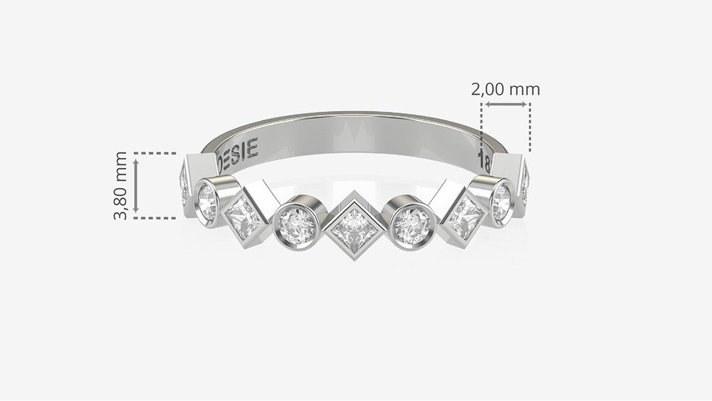 Anel Shapes I (medidas)