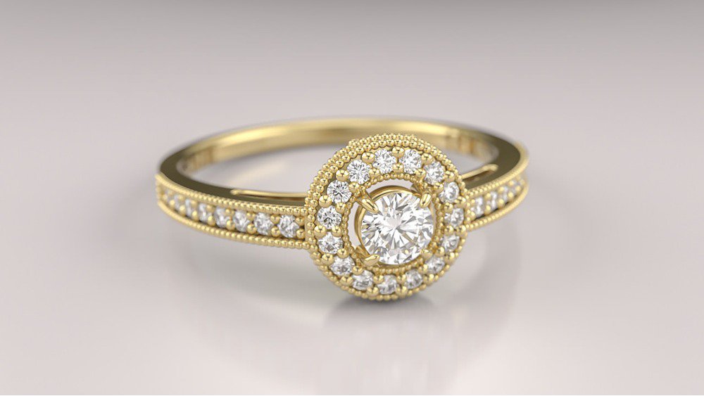 Anel de Noivado Oui II (2)