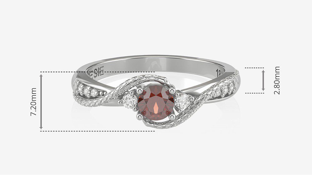 Anel de Formatura Odontologia Gran Angitia I (medidas)