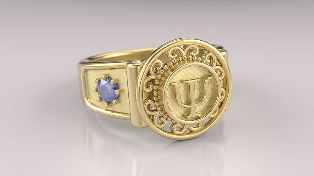 Anel de Formatura de Psicologia Sinete II (3)