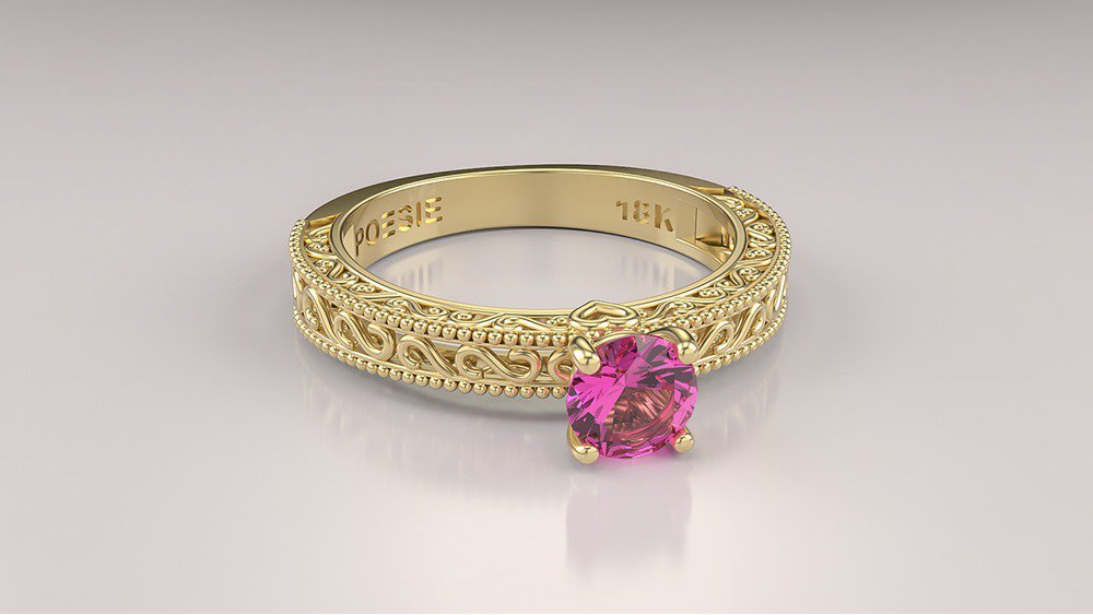 Anel de Noivado Relique II-Tu (3)