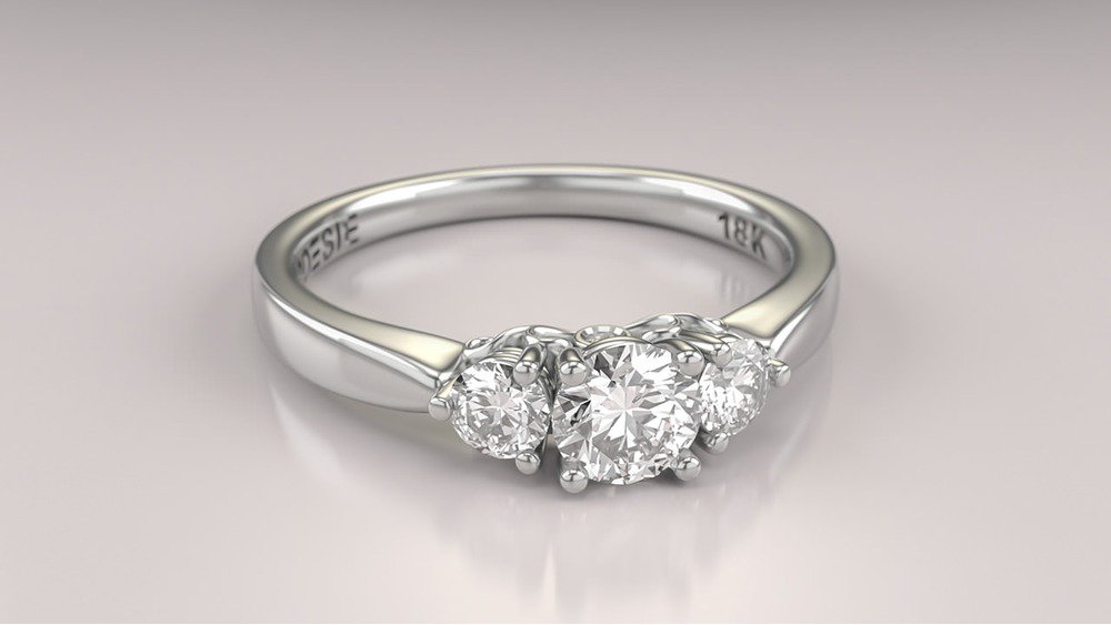 Anel de Noivado Trilogy I (3)