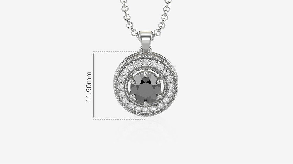 Colar Eclipse I (medidas)