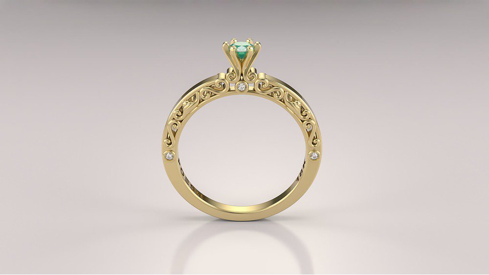 Anel de Formatura de Enfermagem Lamp II (3)