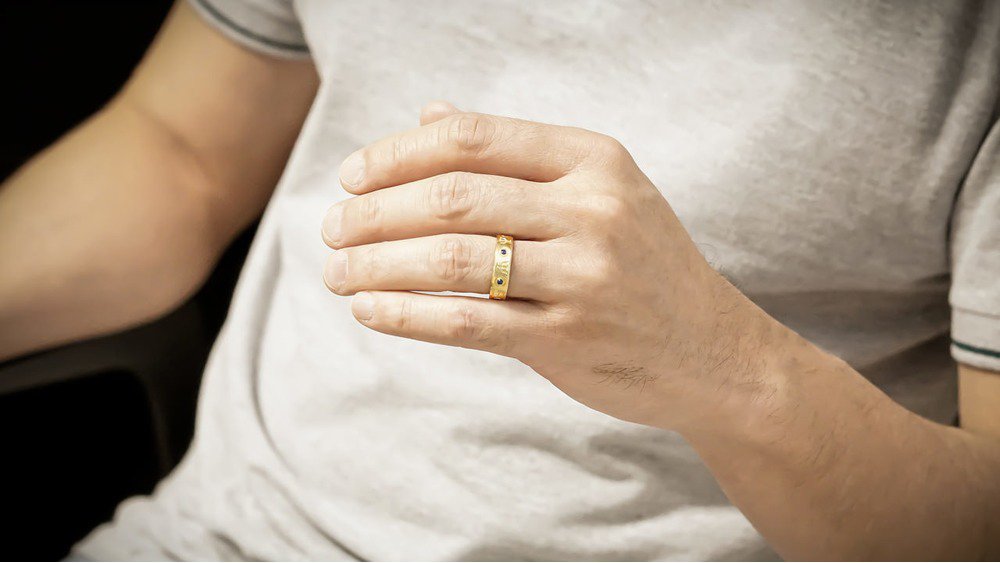 Anel de Formatura de Psicologia Mind II (mão 2)