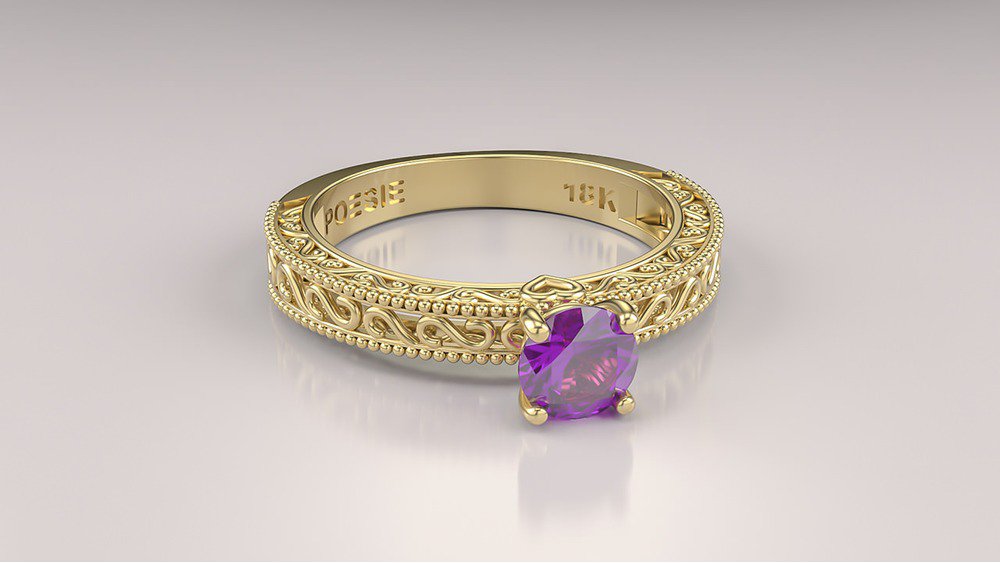 Anel de Noivado Relique II-Am (3)