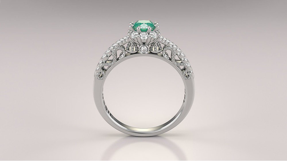  Anel de Formatura de Nutrição Vita I (2)