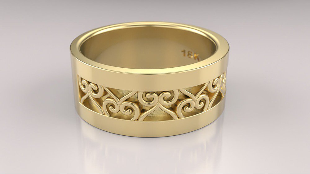 Aliança Lovewave II (2)