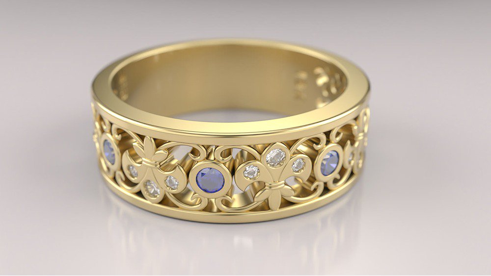 Anel de Formatura de Pedagogia Lis II (2)