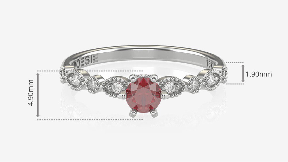 Anel de Noivado Gran Destiny I-Ru (3)