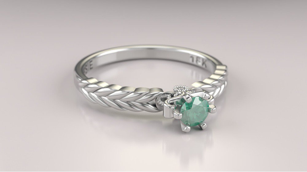 Anel de Formatura de Nutrição Deméter I (3)