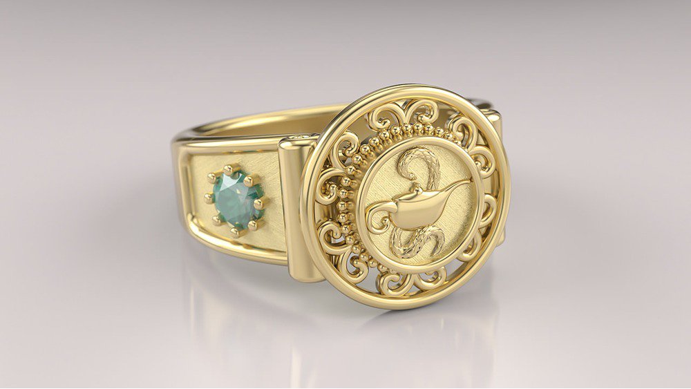 Anel de Formatura de Enfermagem Sinete II (3)