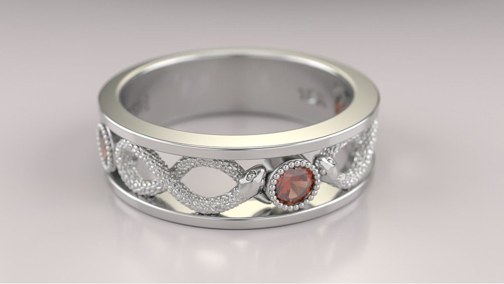 Anel de Formatura de Odontologia Serpens I (2)