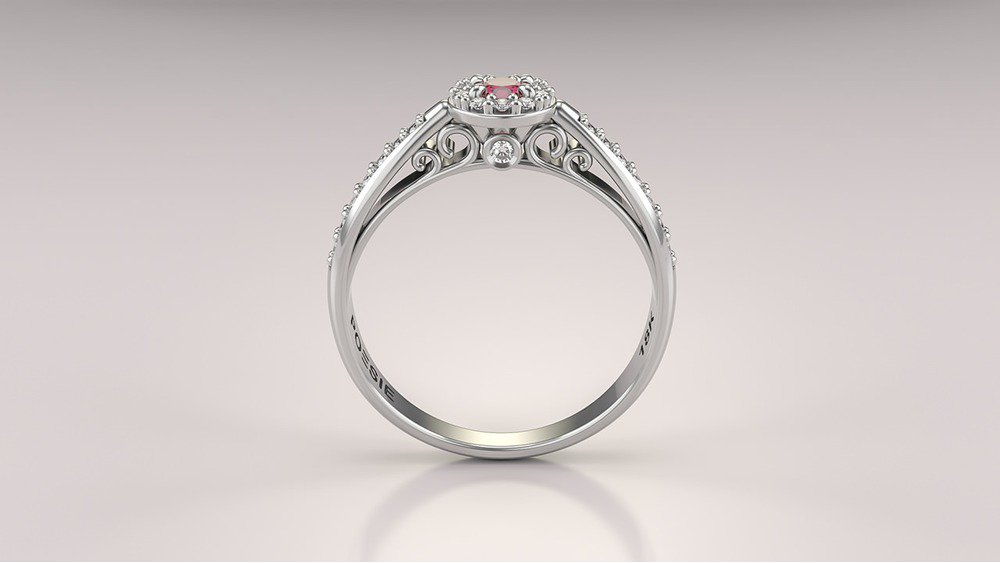 Anel de Noivado Insígnia I-Ru (2)