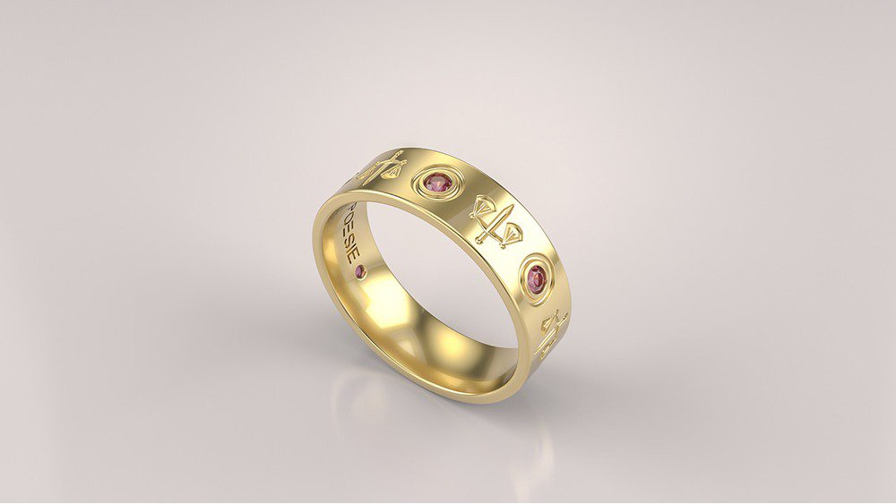 Anel de Formatura de Direito Lex II (1)