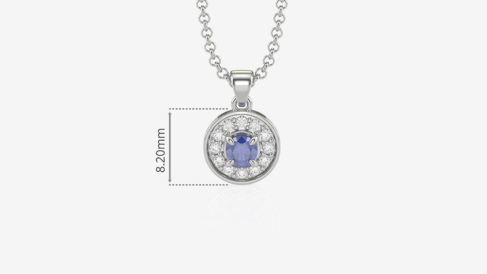 Colar Uni I-Sa (medidas)