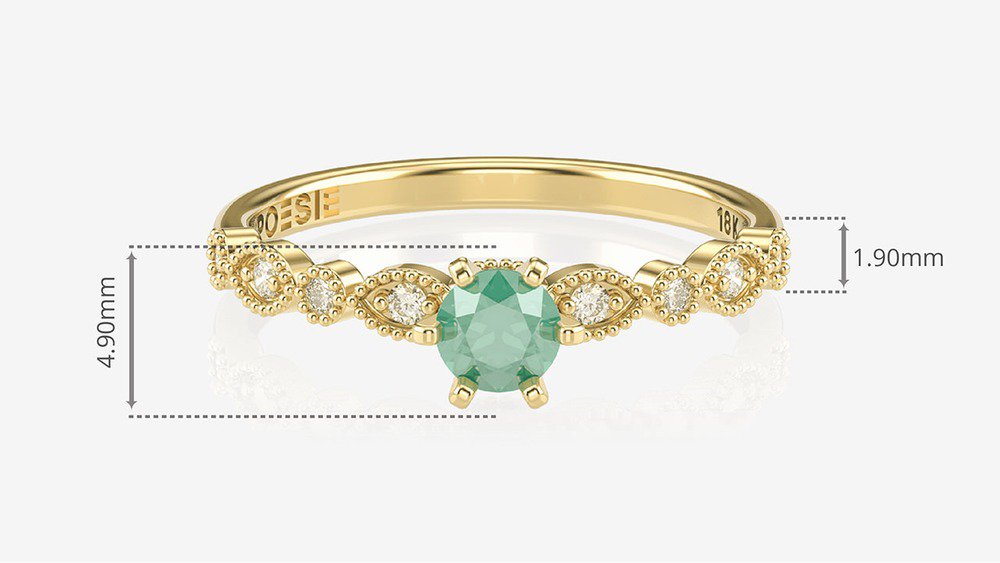 Anel de Noivado Gran Destiny II-Es (3)