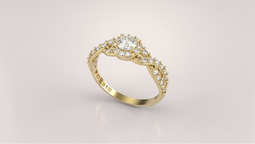 Anel de Noivado Lien II (1)