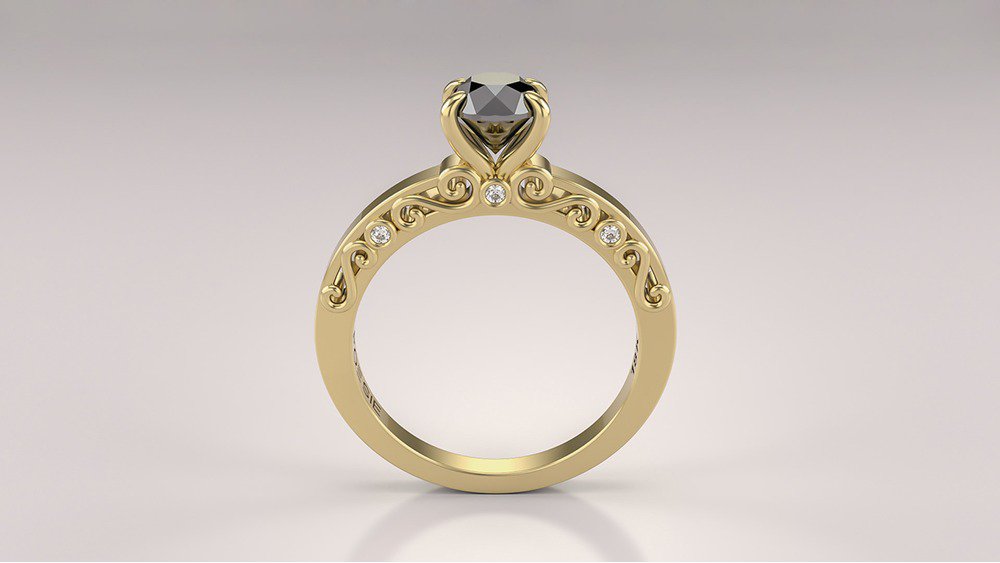 Anel de Noivado Sansfin II (2)