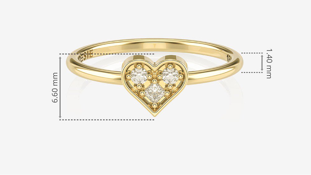 Anel Afeto II (medidas)