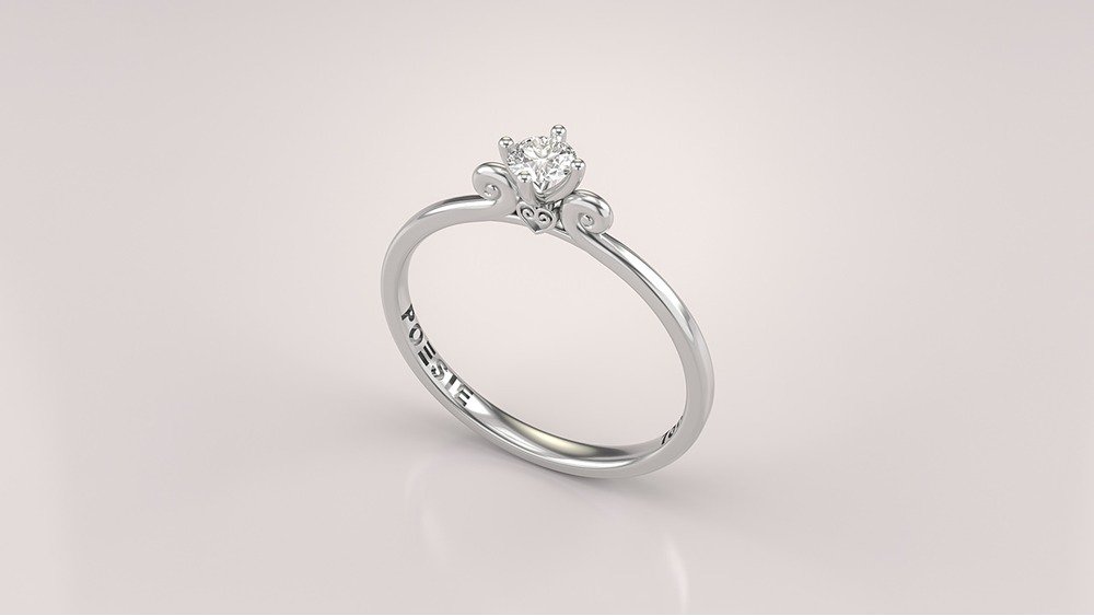 Anel de Noivado Koi I (1)