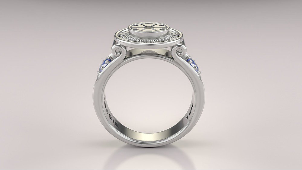 Anel de Formatura Engenharia Agronômica Sinete I (2)