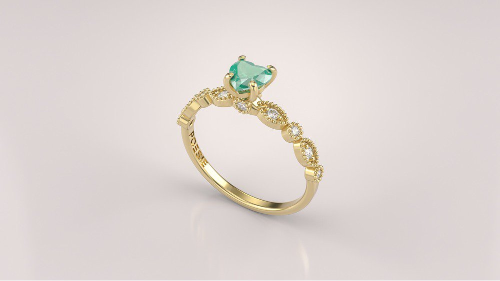 Anel de Noivado Valentine II-Es (1)