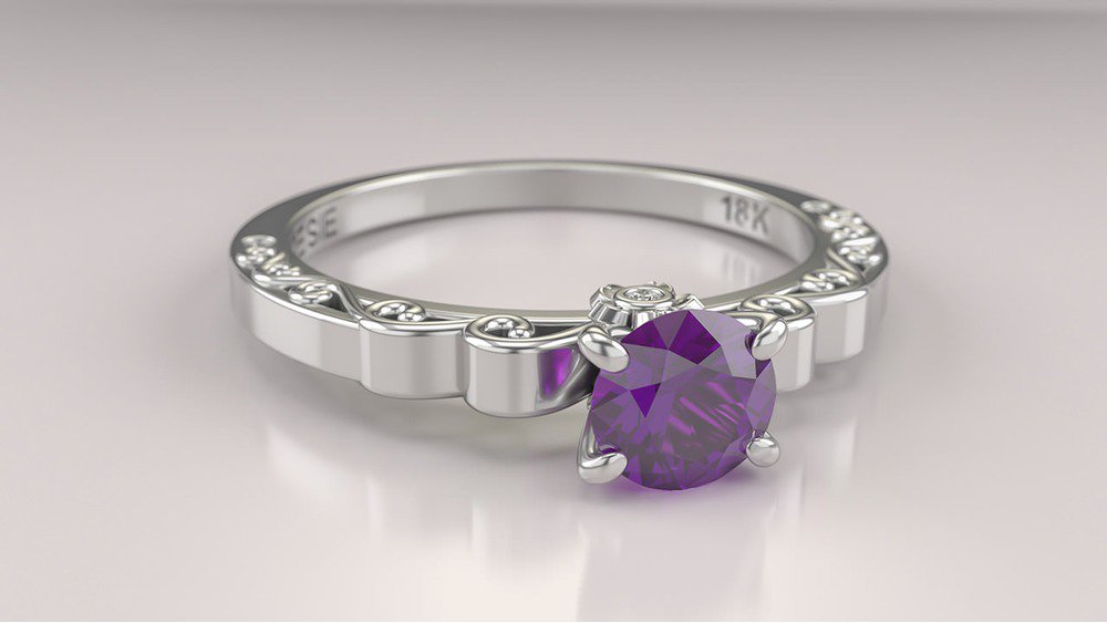 Anel de Noivado Sakura I-Am (3)