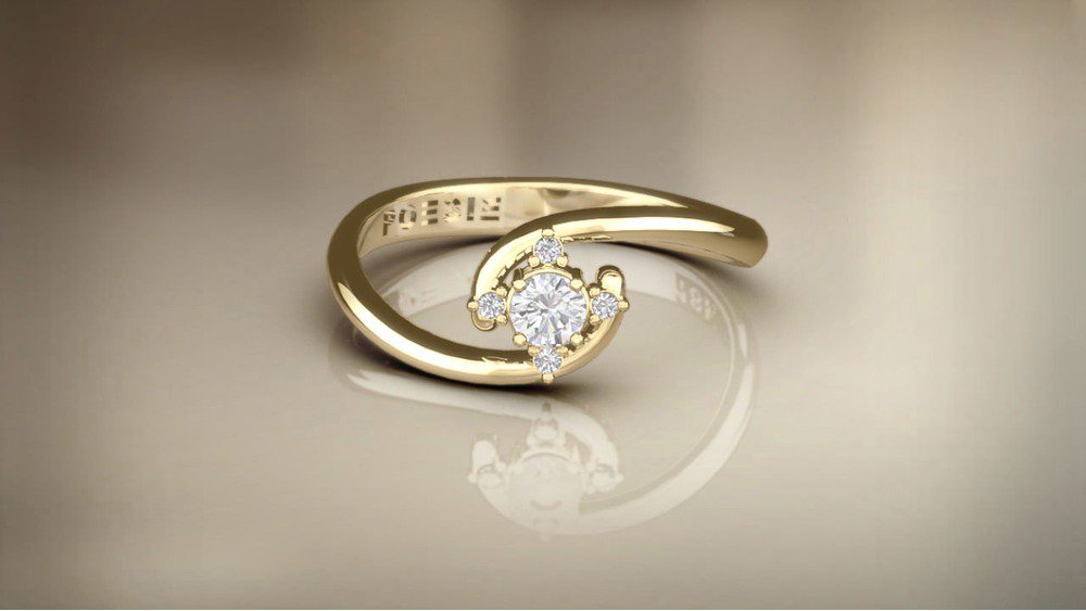 Anel de Noivado Lyra II (1)