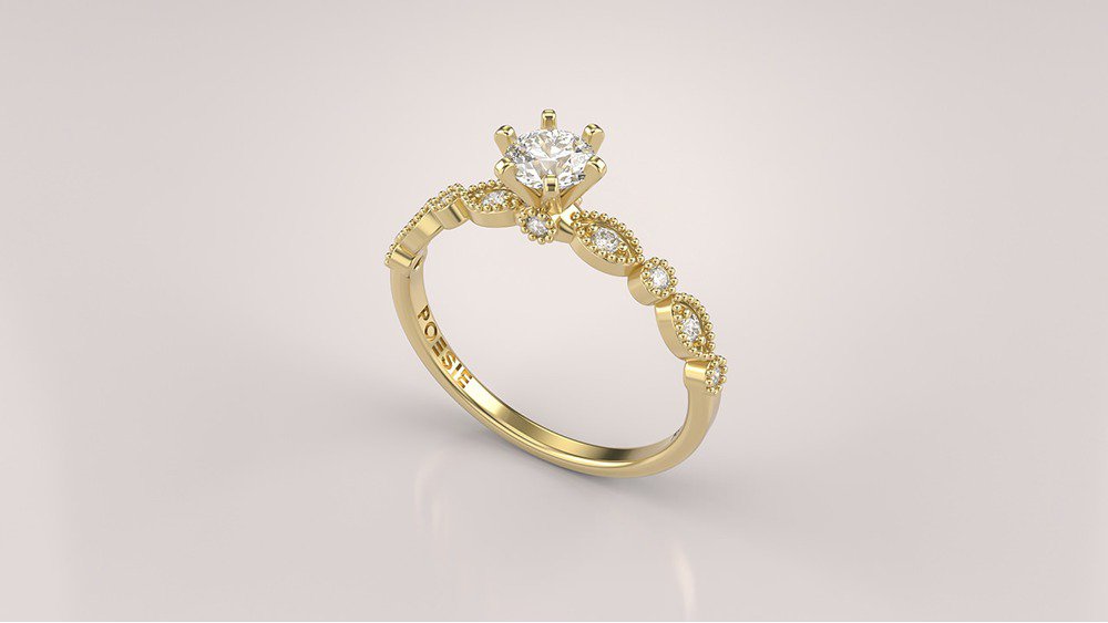 Anel de Noivado Gran Destiny II (1)