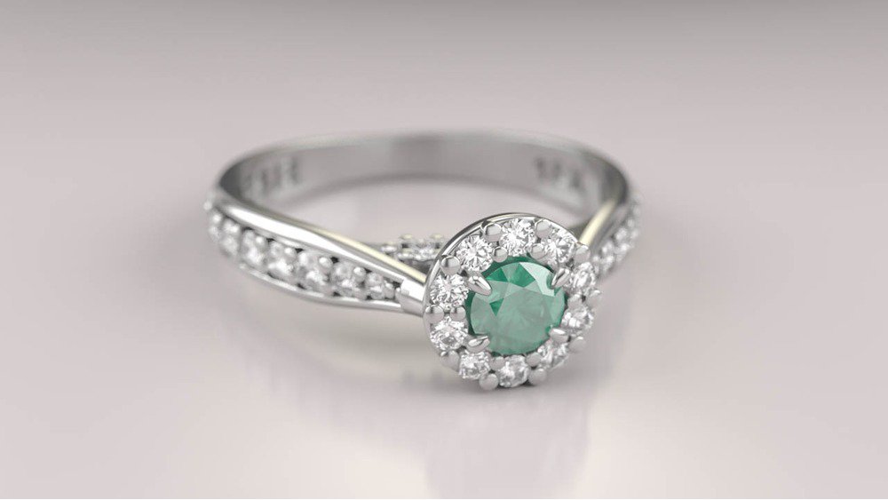 Anel de Noivado Uni I-Es (2)