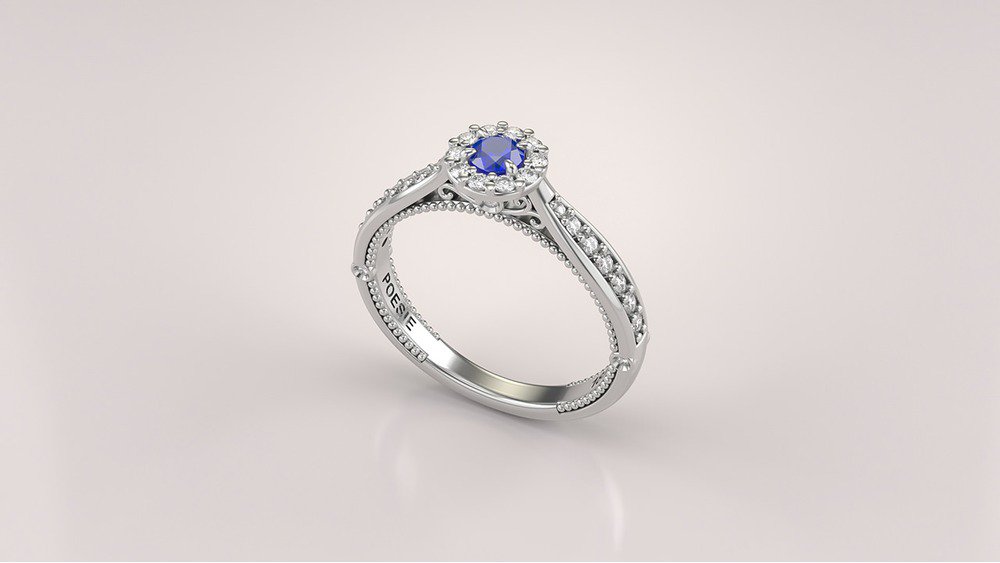 Anel de Noivado Uni Princess I-Sa (1)