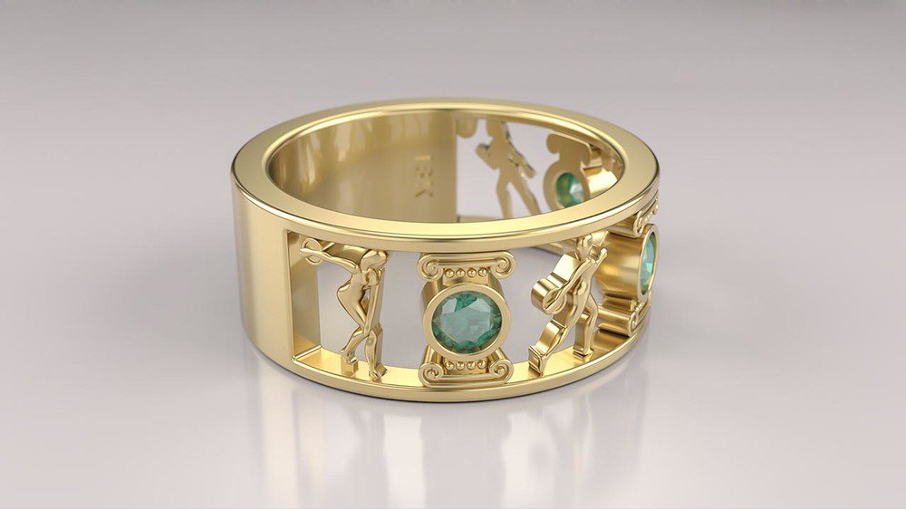 Anel de Formatura de Educação Física Heraia II (3)