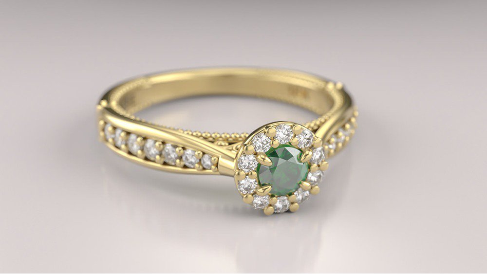 Anel de Noivado Uni Princess II-Tv (3)