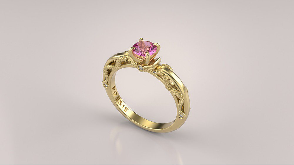 Anel de Formatura de Ciências Contábeis Nummer II (1)