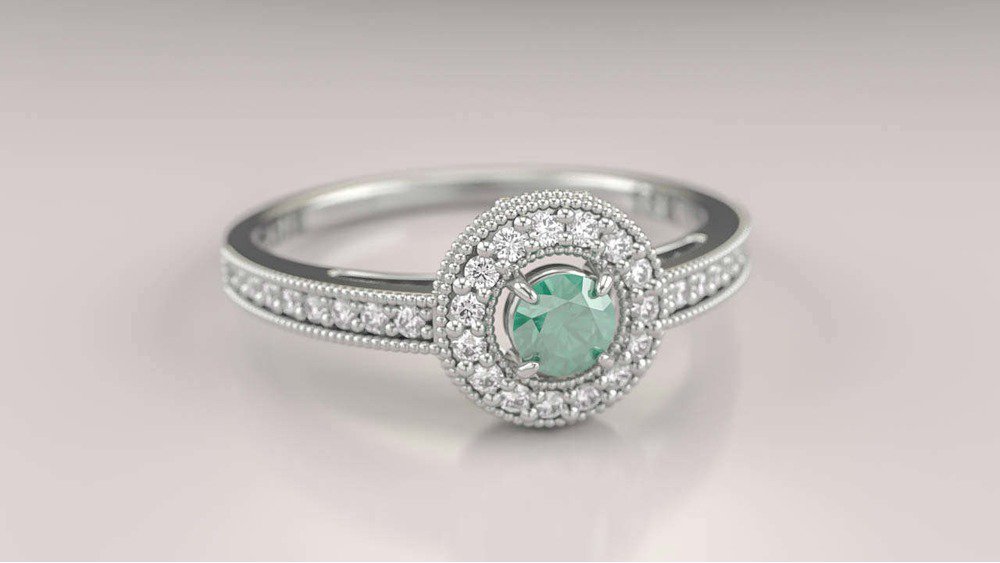 Anel de Noivado Oui I-Es (2)