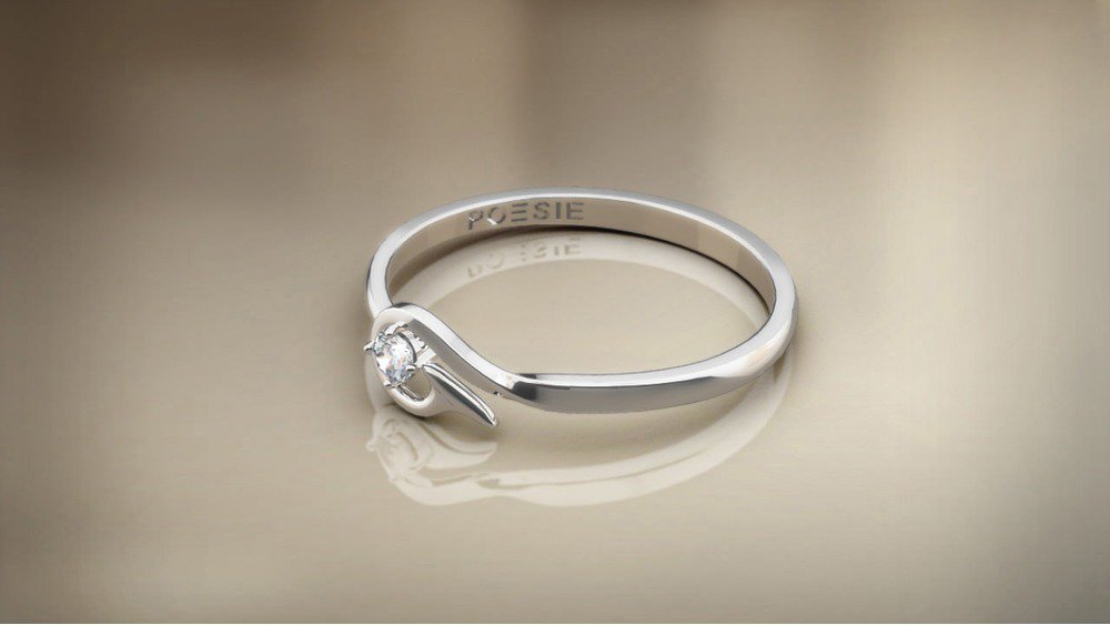 Anel de Noivado Clef I (2)