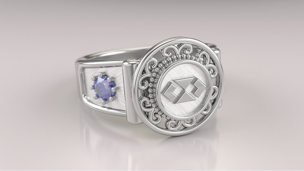 Anel de Formatura de Administração Sinete I (3)