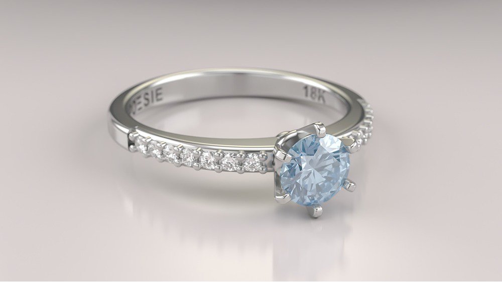 Anel de Noivado Solitaire I-Tp (2)